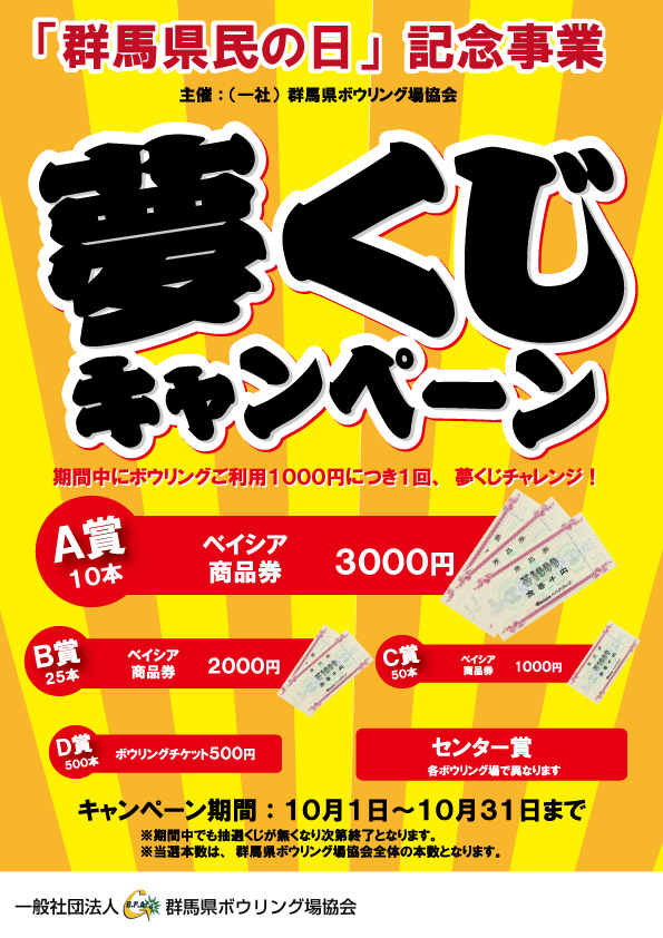 夢くじポスター